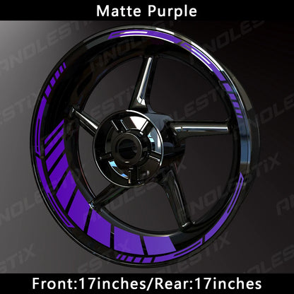 reflective motorcycle wheel stickers - Motorcycle Accessories - Reflective Wheel Hub Decal