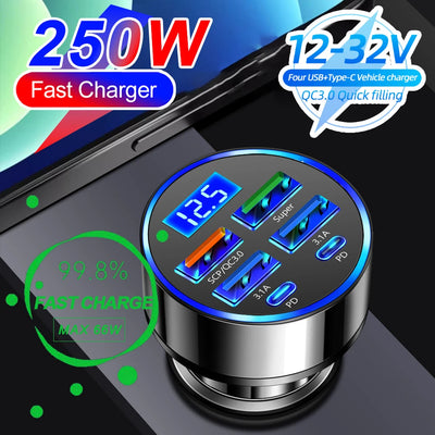 Car charger usb c