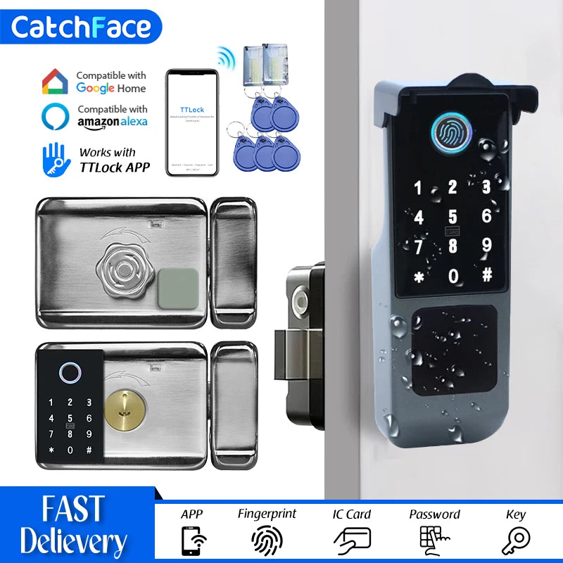 automatic intelligent door locks - Home Security - Smart Door Lock