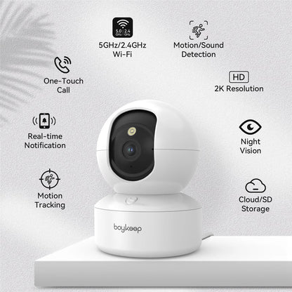 home security cameras - Security Camera - Indoor WiFi Smart Pet Camera