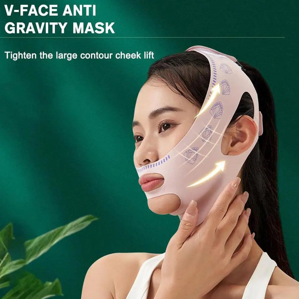 jawline shaper tiktok - Beauty - Personal Care - V Line Face Lifting Strap