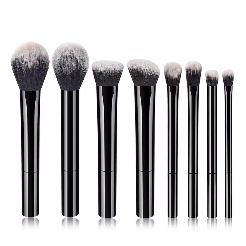 8 piece cruelty-free makeup brush kit