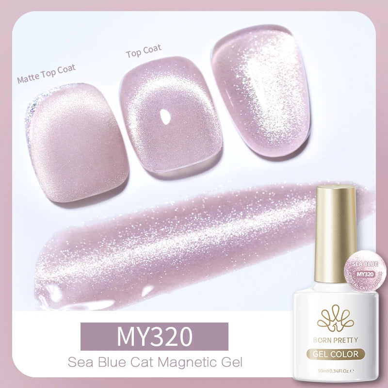 Cat eye gel polish