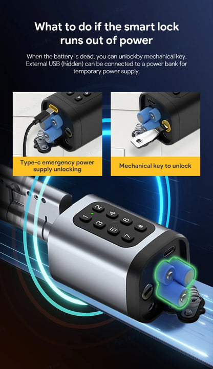 Smart front door lock