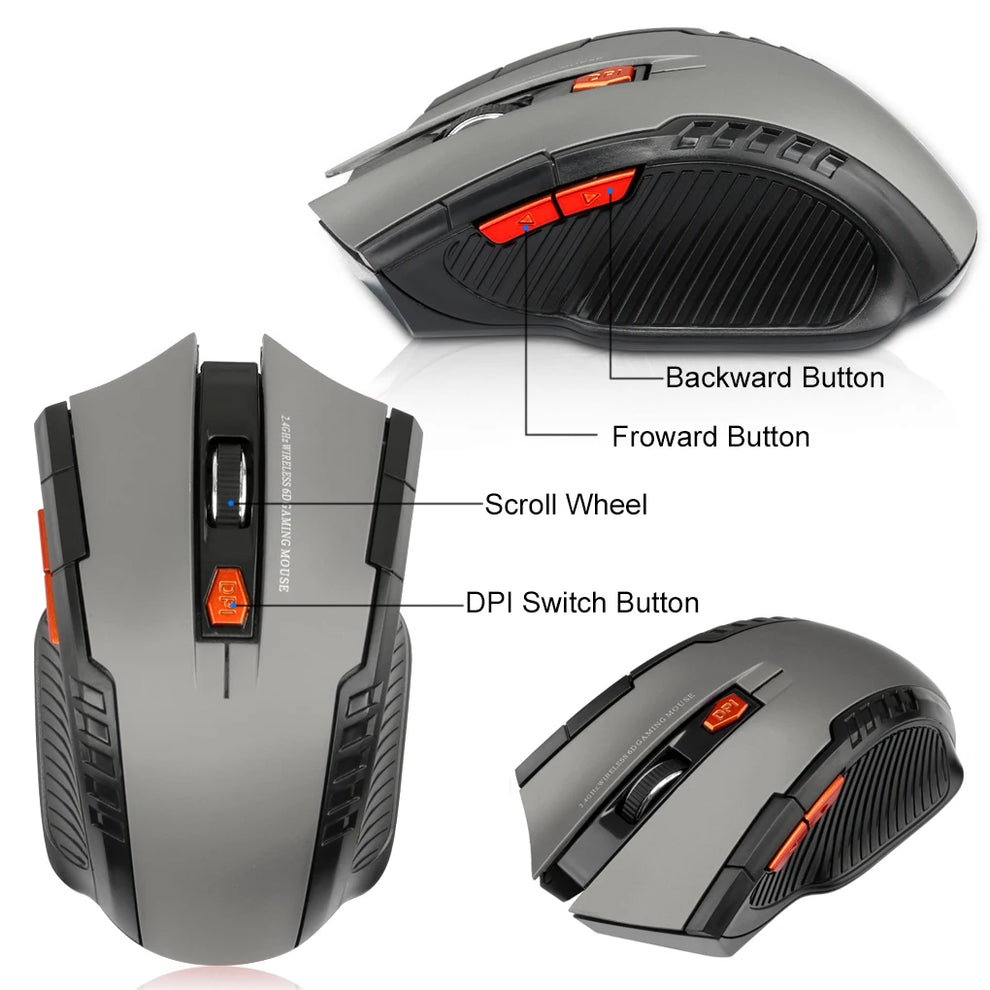 wireless gaming mouse - Computer Accessories - 2-4G Wireless Gaming Mouse