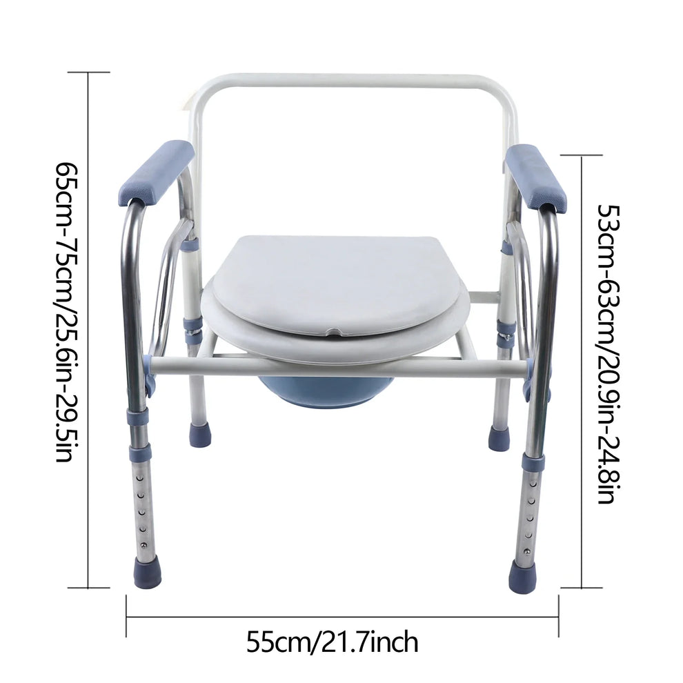 bariatric commode chair - Medical Supplies - Foldable Commode Chair