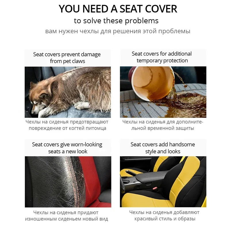 Truck seat covers