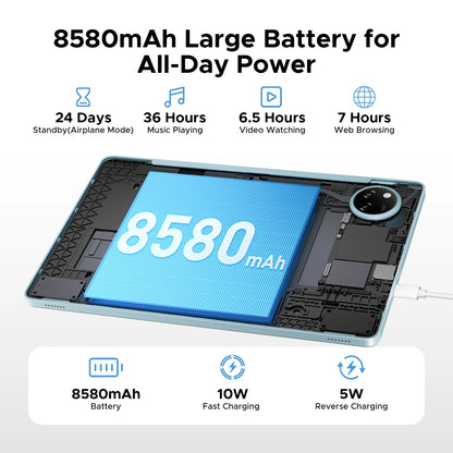 Tablet with dual speakers