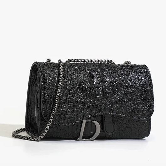 Women's shoulder bags with chains