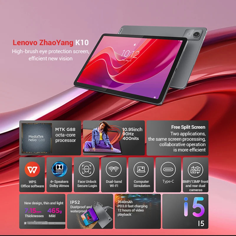 helio g88 - Tablets - Lenovo Zhaoyang Tab K10 M11