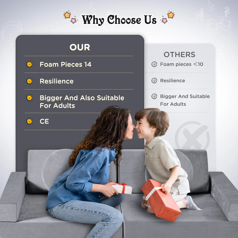 modular play couch - Kids Furniture - Play Couch