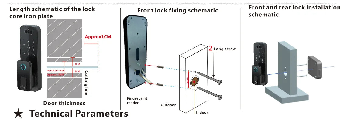 Keypad door lock
