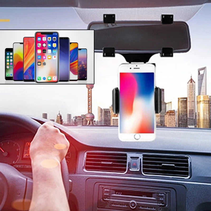 degrees holders smartphone gps bracket - Automotive Accessories - Rearview mirror phone holder