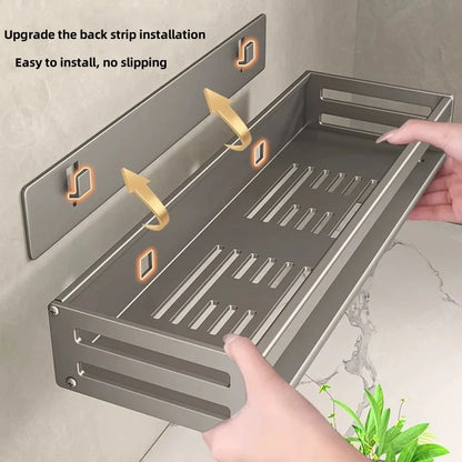 bathroom shelf - Bathroom Accessories - Shower Corner Shelf with Towel Bar