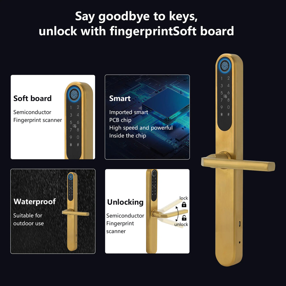 voice activated smart lock - Home Security - Smart Door Lock