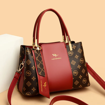 High capacity shoulder bag