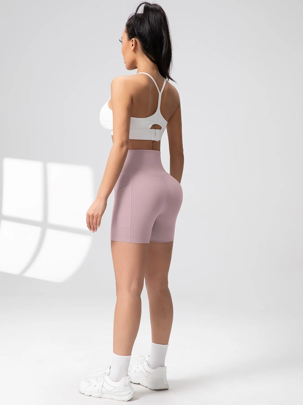 seamless yoga shorts - Women Sportswear - Yoga Shorts