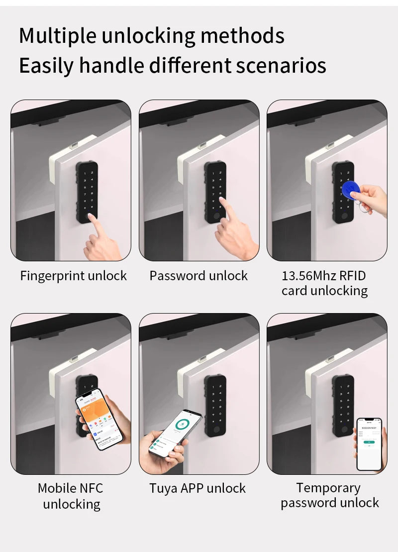 accurate search volume figures — the search results don't contain volume metrics from google, semrush, ahrefs, or similar tools - Smart Home Security - Electronic Cabinet Lock