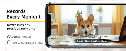 Smart pet surveillance camera with tracking