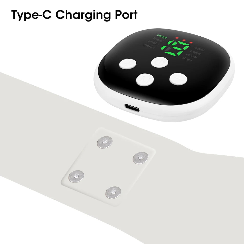 Cordless heating pad for back pain