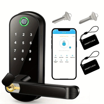 tuya app door lock wifi - Smart Home Security - Smart Fingerprint Door Lock
