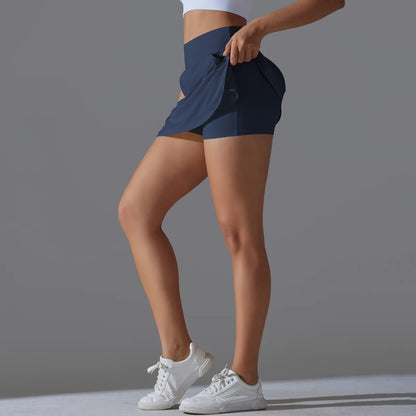 high waisted athletic shorts - Women Sportswear - Yoga Shorts