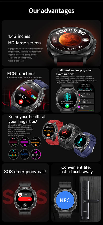 Smartwatch - Health Monitoring Smartwatch - smartwatch health monitoring timepiece