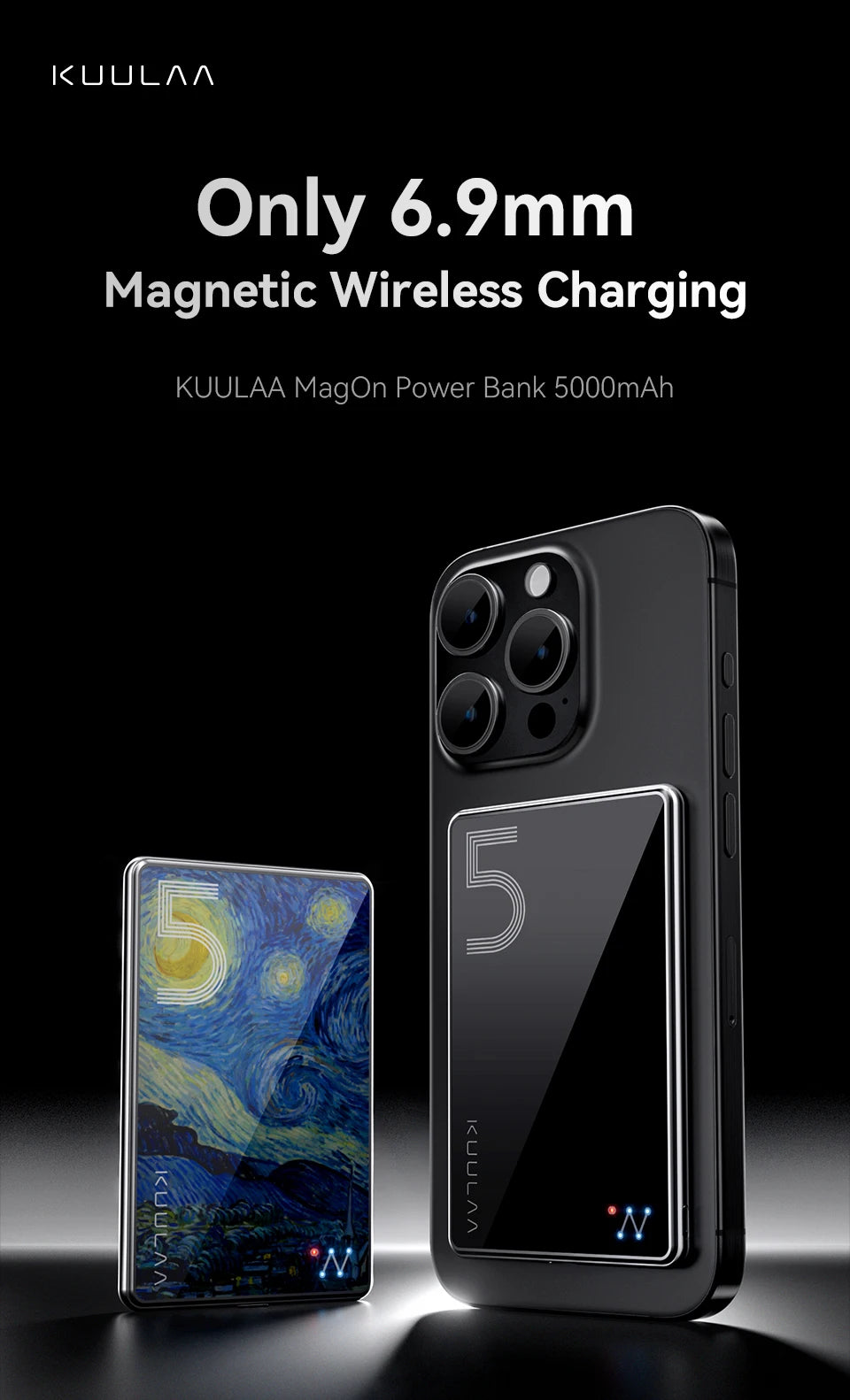 magsafe compatible - Power Bank - MagSafe Wireless Power Bank 5000mAh