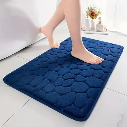 gray bath mat - Bath - Non-slip bathroom mat