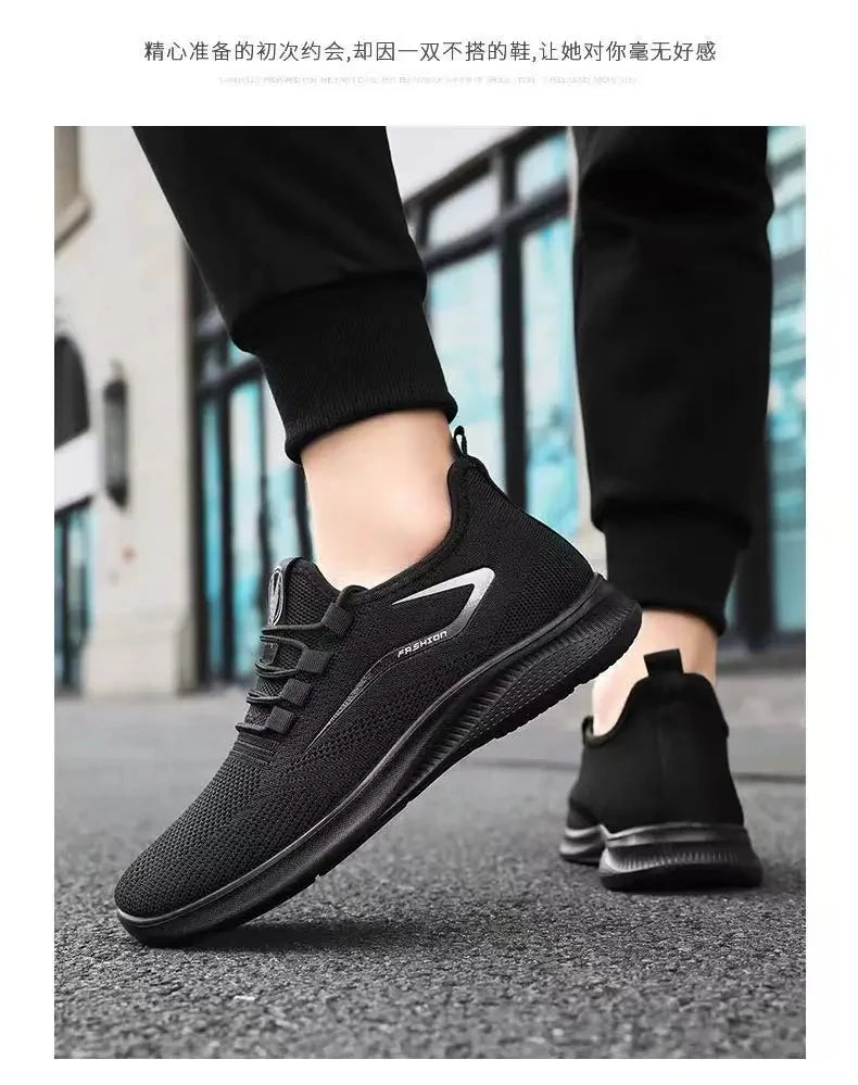 Men's fabric upper casual sneakers