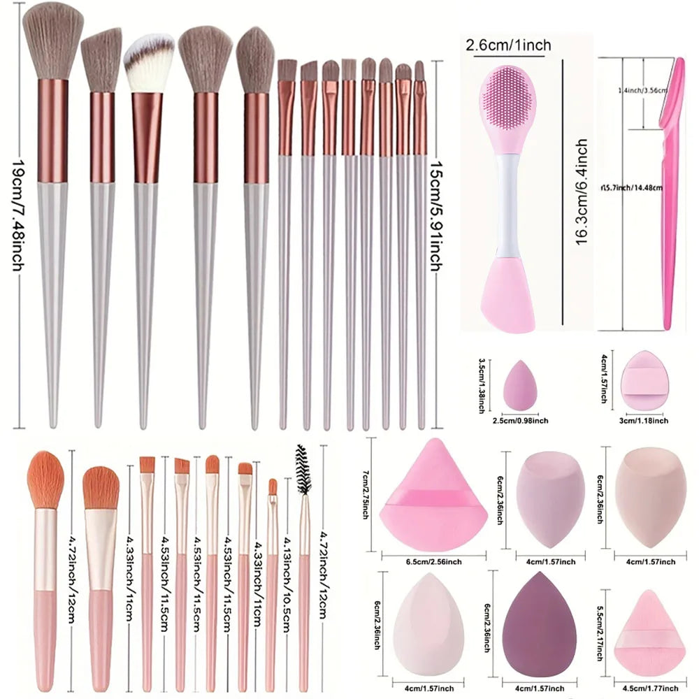 Cosmetic brush kit