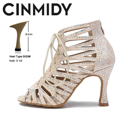 Shoes - Women-s Latin Ballroom Dance Shoes - latin dance shoes women footwear