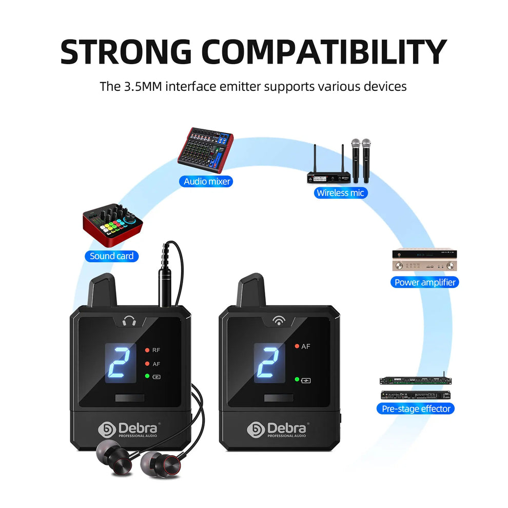 wireless iem low latency - Professional Audio Equipment - Wireless In-Ear Monitoring System