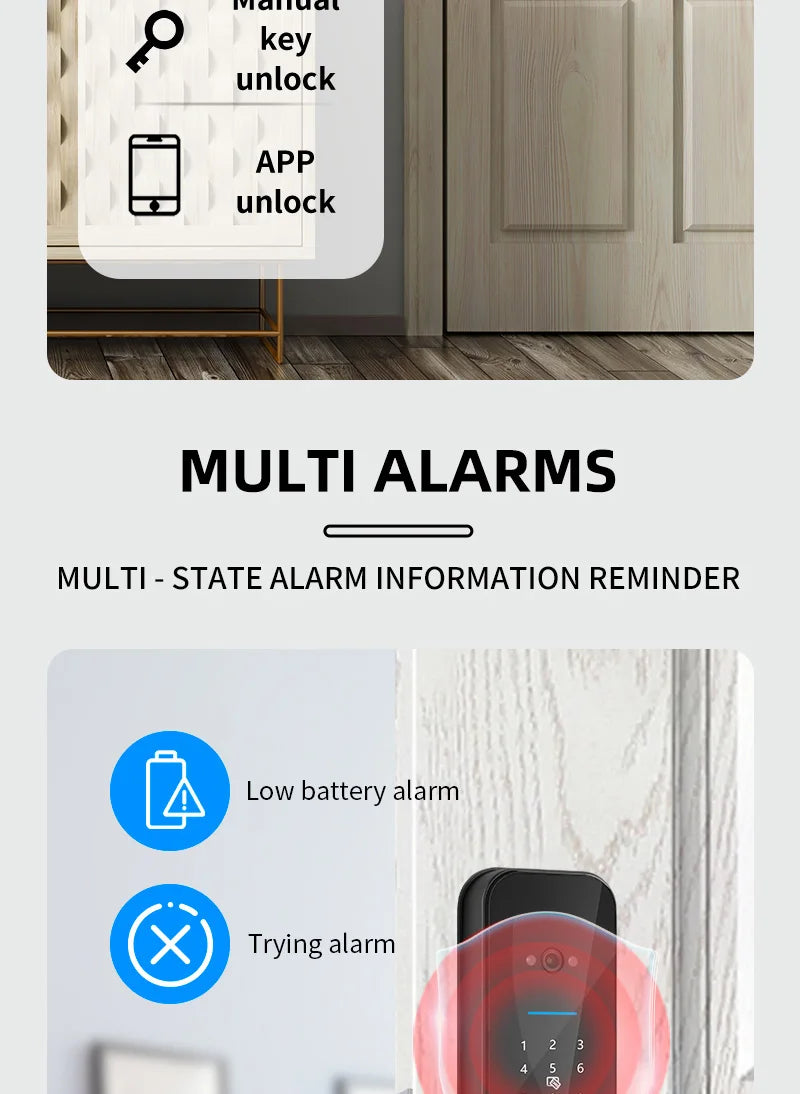 keypad smart lock - Home Security - Smart Door Lock