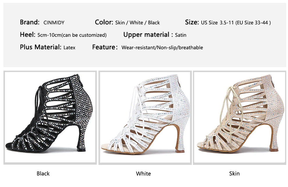 Shoes - Women-s Latin Ballroom Dance Shoes - nude shade latin rhythm footwear