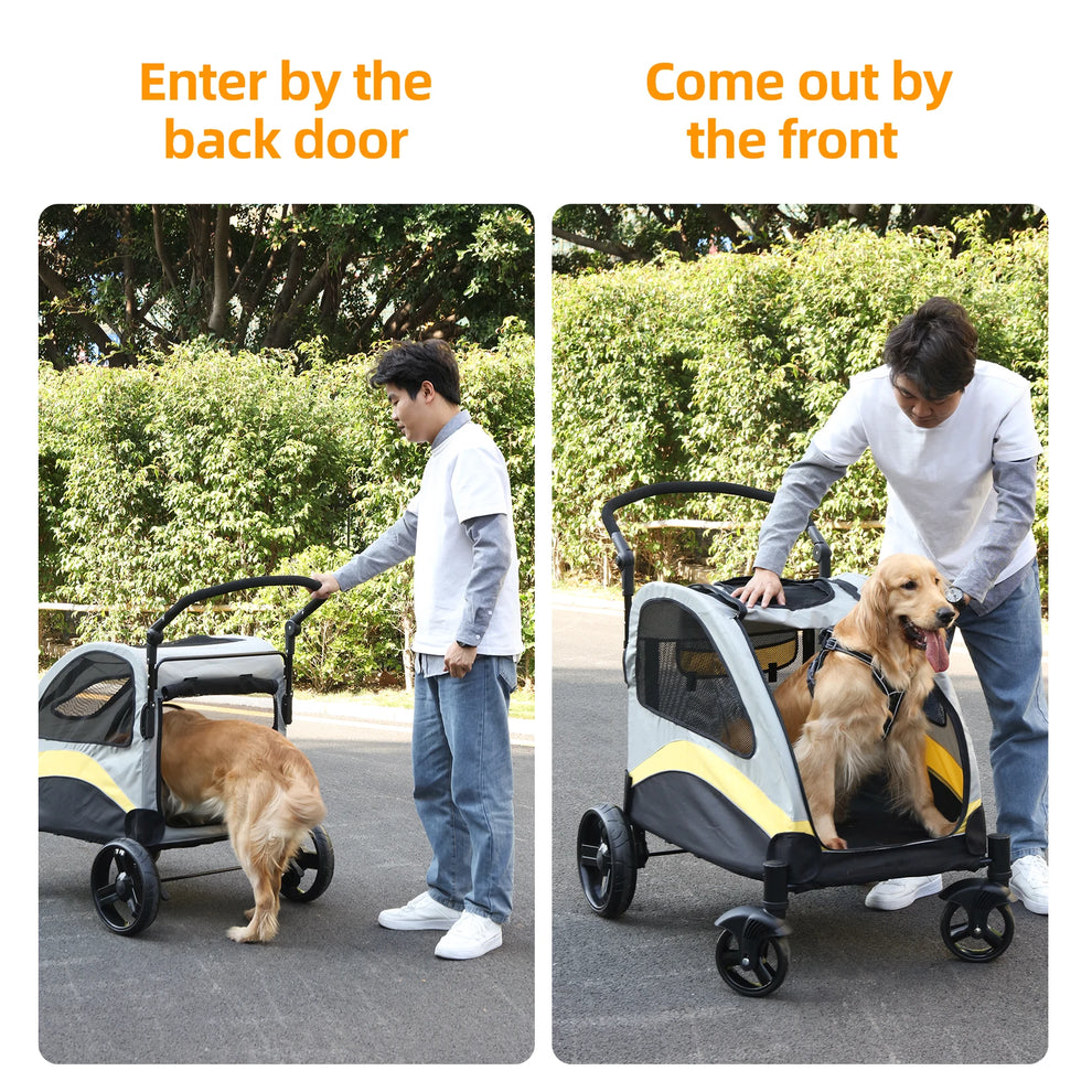 extra large pet stroller - Pet Supplies - Portable Dog Stroller