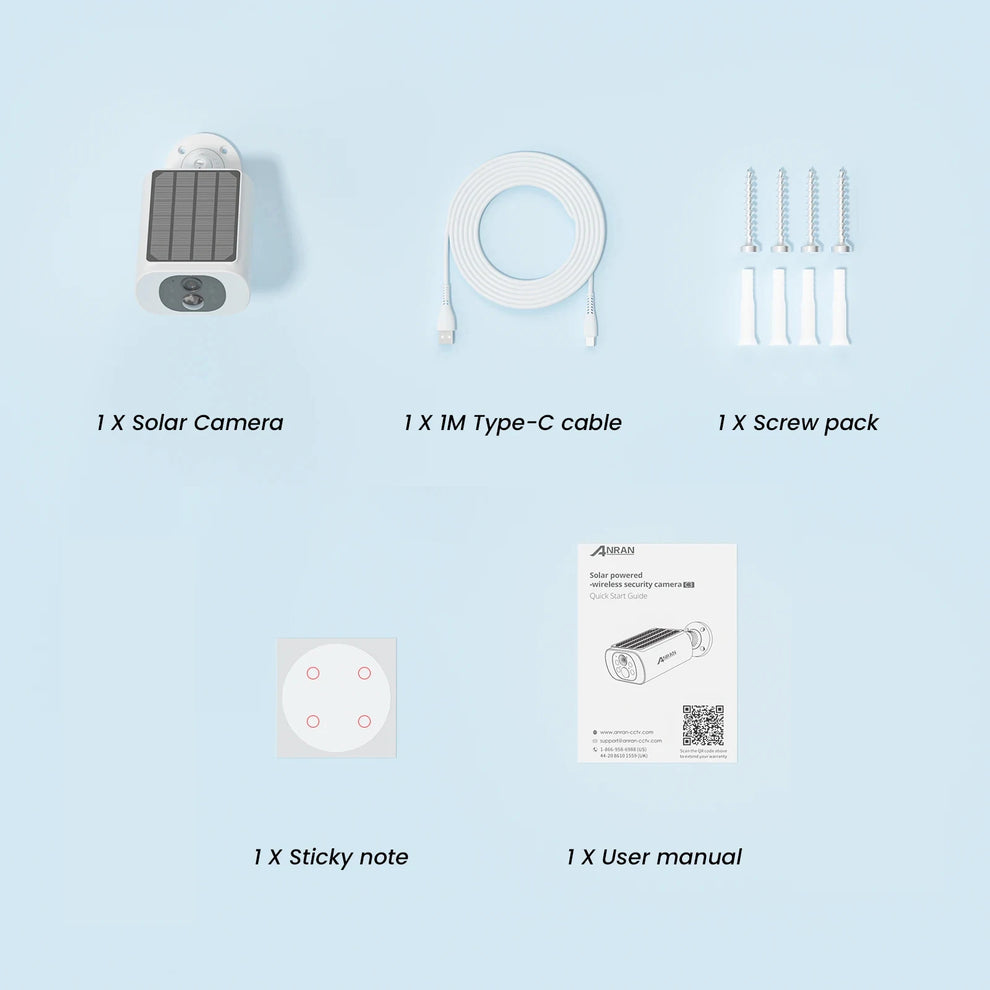 ° solar wifi camera - Security Cameras - Outdoor Wireless 3MP Solar Security Camera