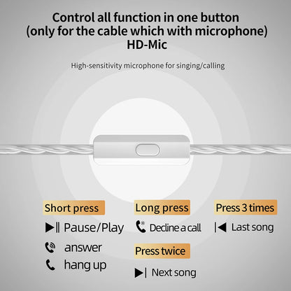 kz d-fi - Earphones - KZ DFi D-Fi Wired In-Ear Monitor