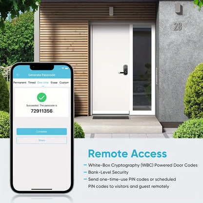 Biometric fingerprint smart lock for airbnb rentals