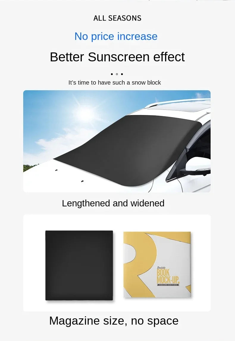 heavy duty magnetic car shield - Automotive - Car Covers - Accessories - Magnetic Car Snow Shield - Sun Protection Cover