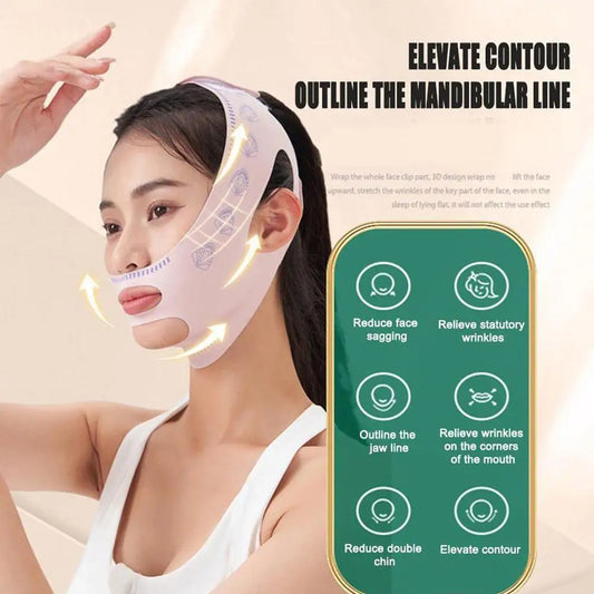 Face lifting strap