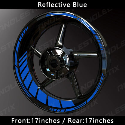 luminous motorcycle wheel rim stickers - Motorcycle Accessories - Reflective Wheel Hub Decal