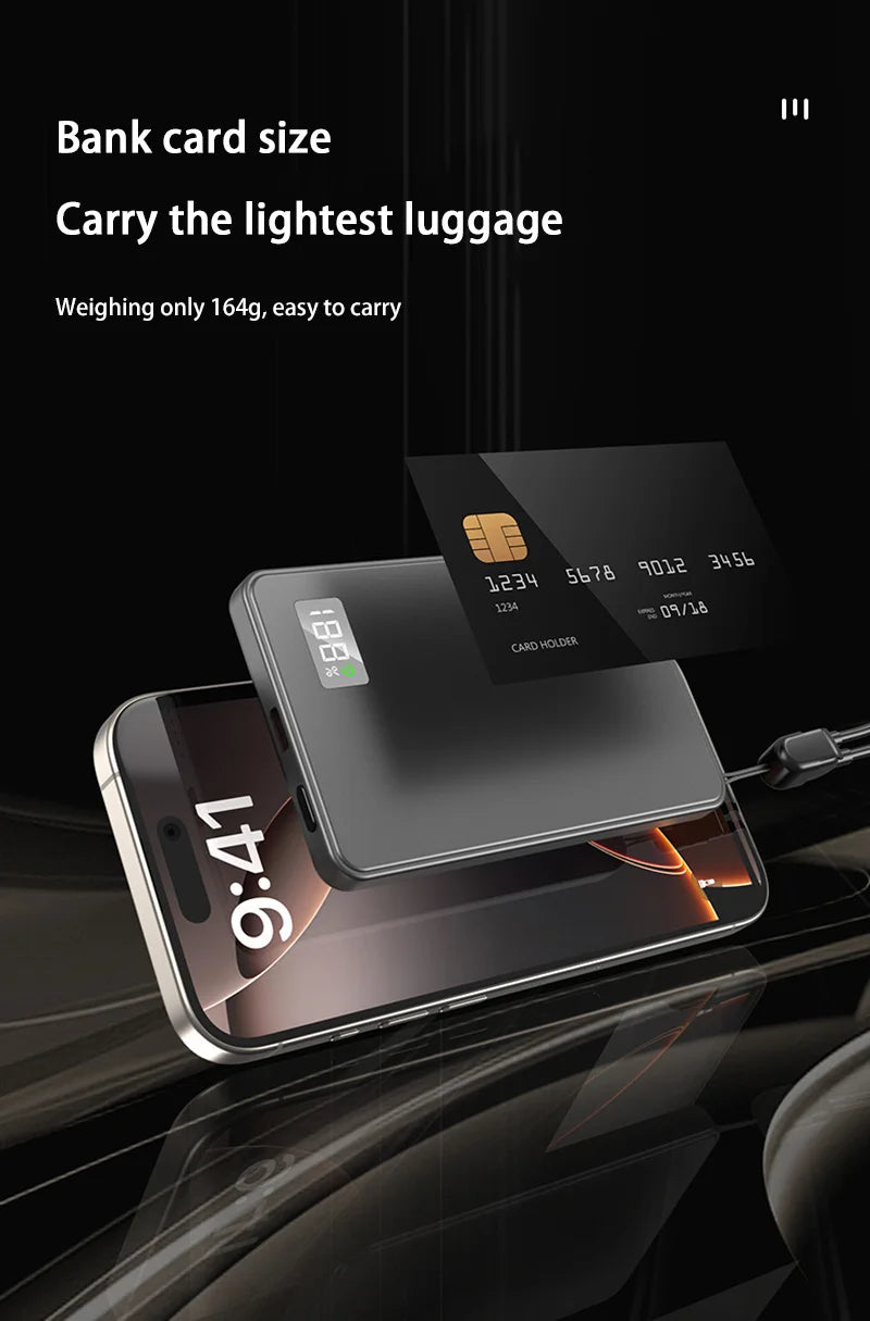 aliexpress 50000mah magnetic charger - Power Banks - Portable Chargers - 50000mAh Magnetic Wireless Power Bank