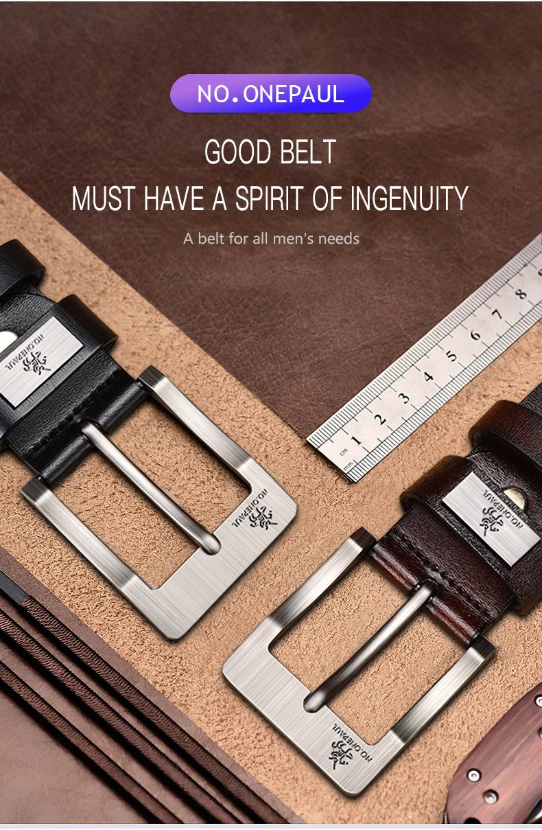 Buckled belts for jeans