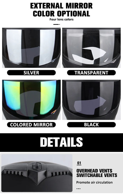 full face bluetooth motorcycle helmet[6] - Motorcycle Helmets - Helmet