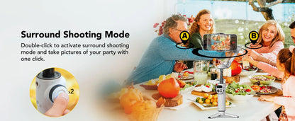 3-axis gimbal - Camera - Photo - Smartphone Gimbal Stabilizer