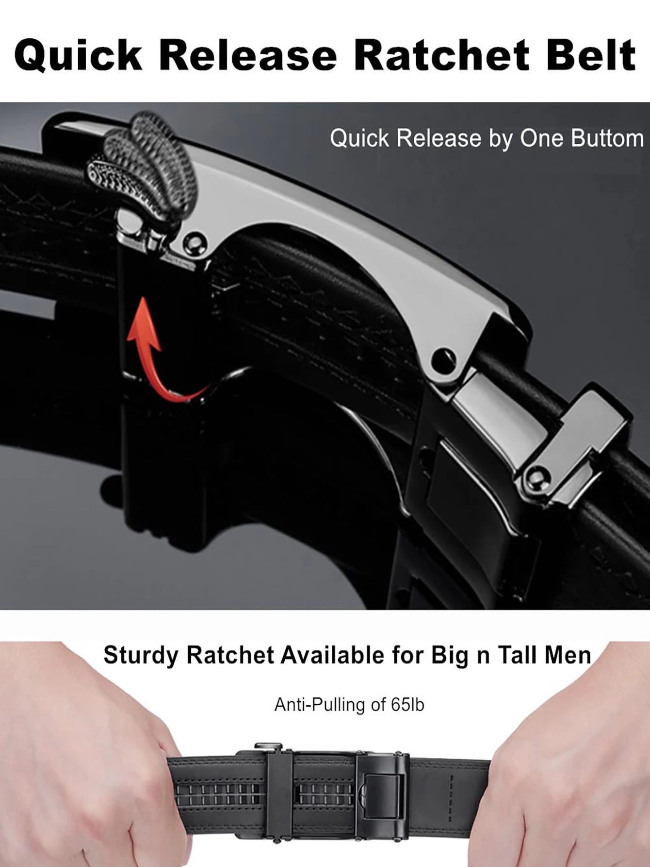 Stylish casual leather belts for men