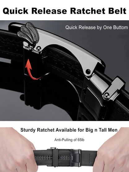 Stylish casual leather belts for men