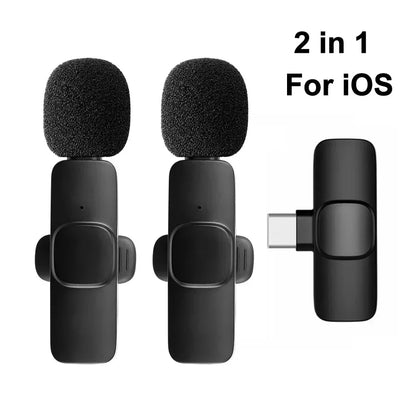 dual wireless lavalier microphone - Electronics - Wireless Lavalier Microphone