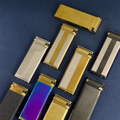 jet lighter - Smoking Accessories - Mini Ultra Thin Butane Gas Lighter